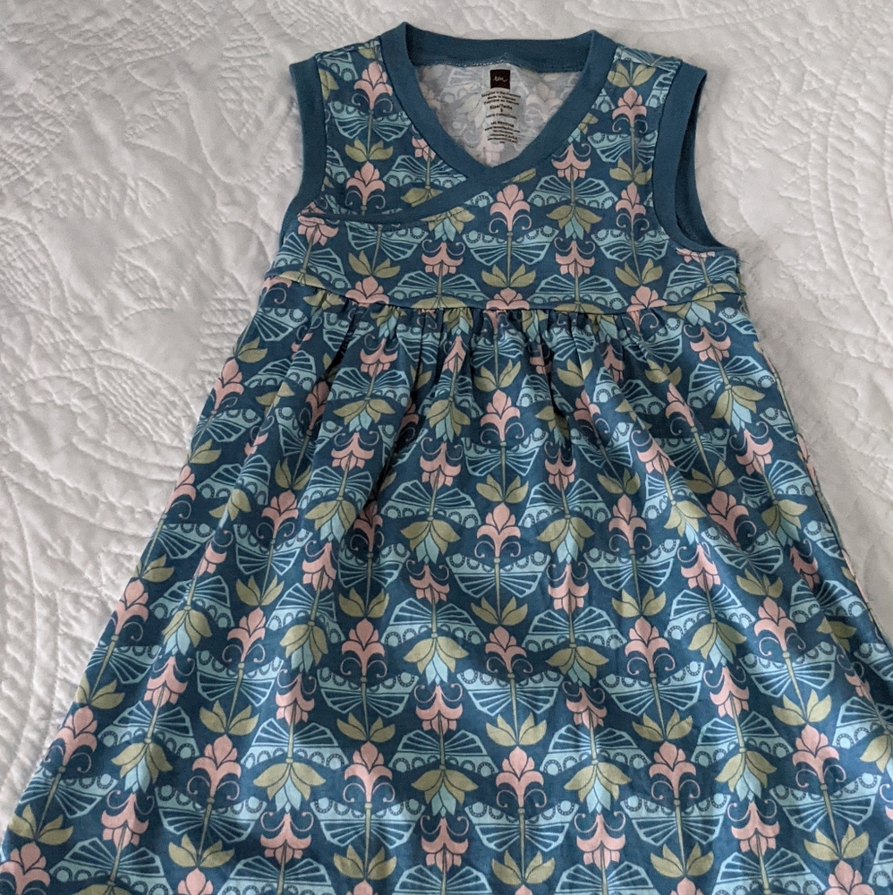 NWOT Tea Collection Floral Wrap Dress